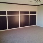 Feature wall built by a finish carpenter in Reymond