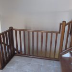 Finish carpenter railing example